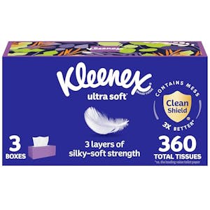 Kleenex Facial Tissues 3-Pack