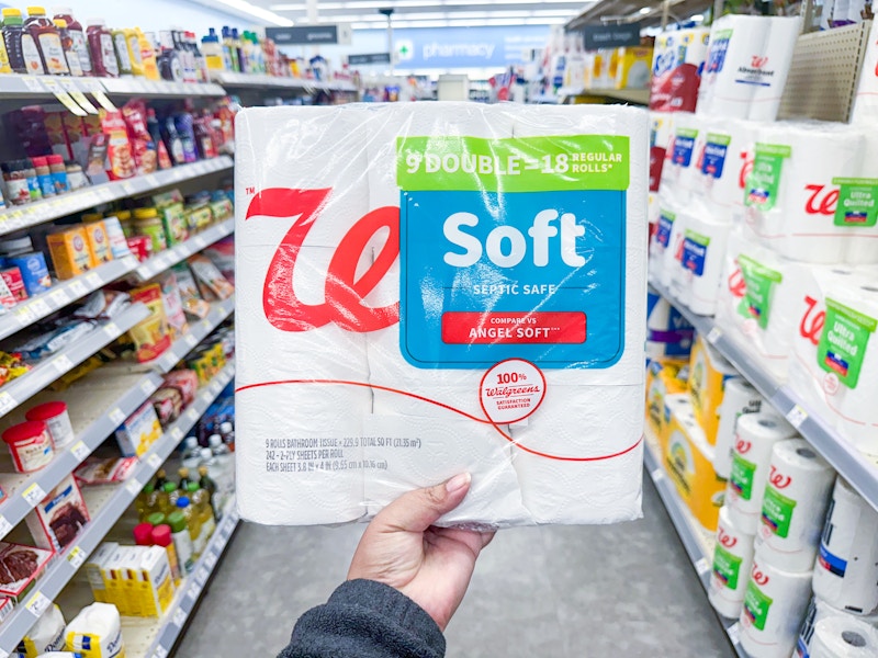 walgreens brand toilet paper