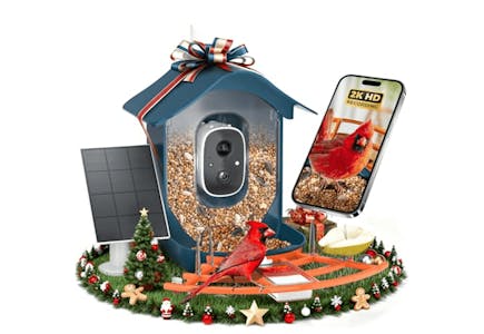 Smart Bird Feeder With Camera