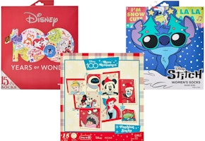3 Disney Socks Advent Calendars