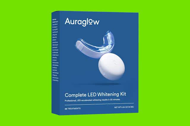 Auraglow Teeth Whitening Kit, as Low as $16.80 on Amazon (Reg. $59.99) card image