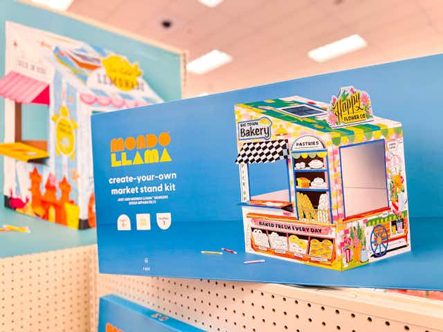Mondo Llama Market Stand Kit, Only $19 at Target card image