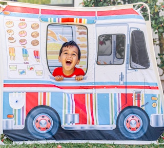 walmart melissa and doug food truck tent
