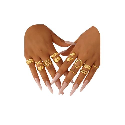Chunky Gold Rings