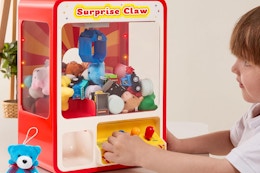 Claw Machine Arcade Toy With LED Light, Just $35 on Amazon (Reg. $70) card image