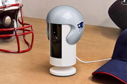 NFL helmet and ring camera