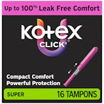U by Kotex Click Tampons 8-Pack