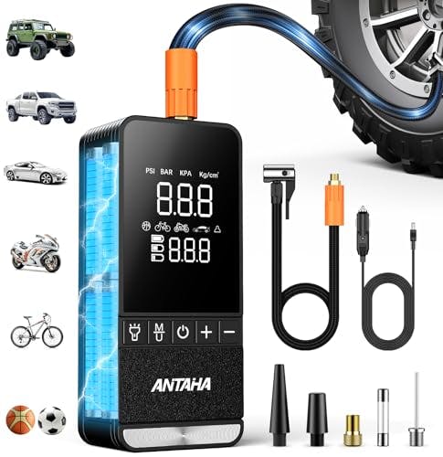 Tire Inflator Portable Air Pump