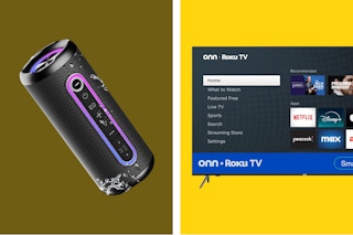 bluetooth speaker and onn roku tv