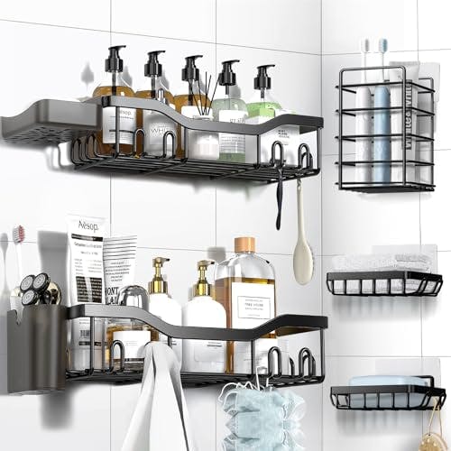 Shower Caddy Organizer Set