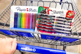 Save on Paper Mate Flair Pens or Sharpie Creative Markers at Sam's Club card image