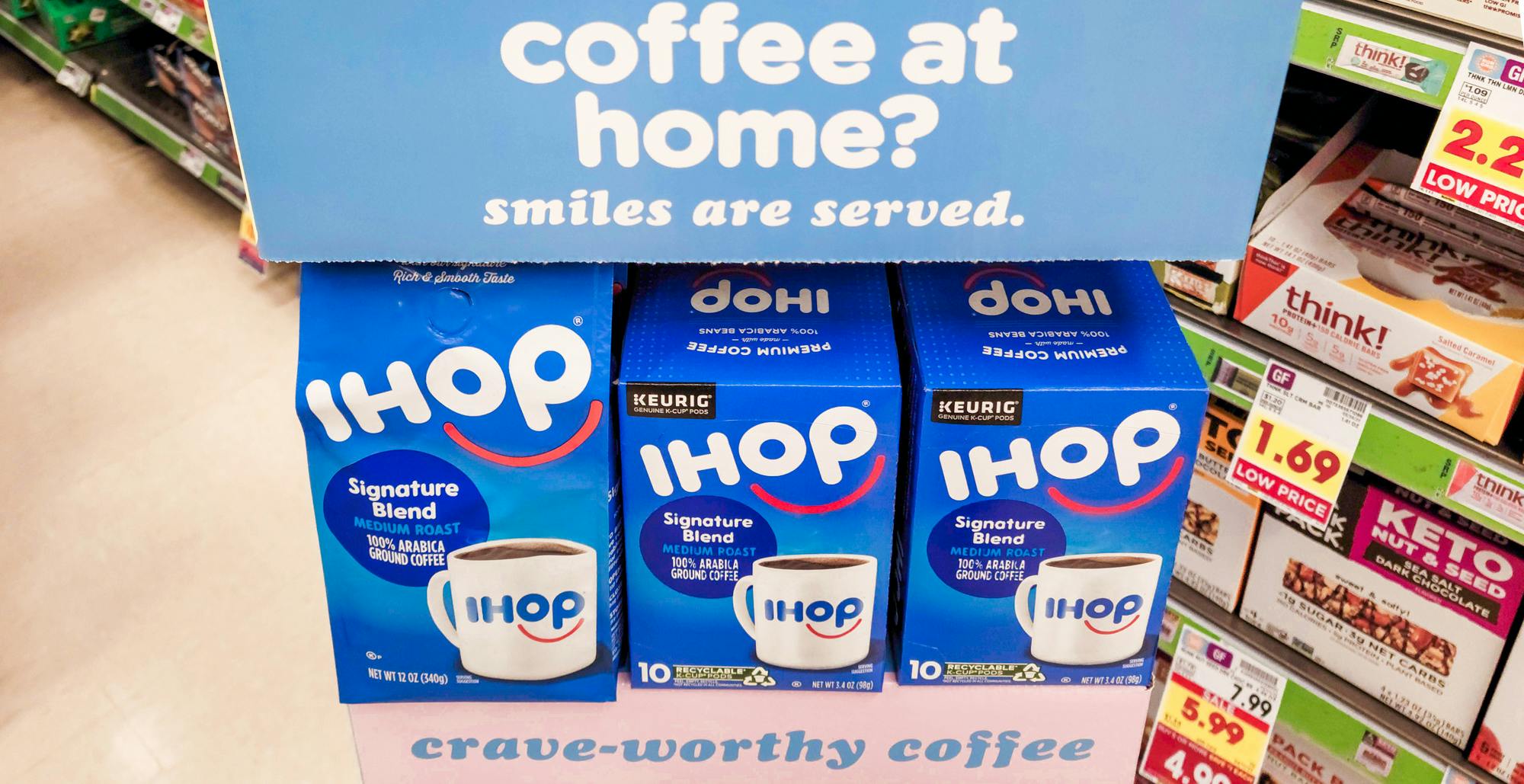 New IHOP Coffee Is Perking Up Exclusively at Kroger Stores