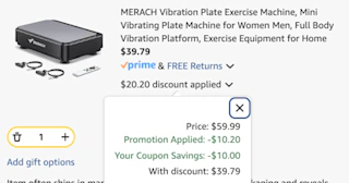 Cart Vibration Plate