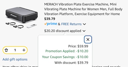 Cart Vibration Plate