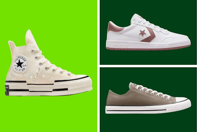 Converse Shoe Sale: Kids' Styles for $18 and Adult Sneakers Starting at $27 card image