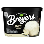 3 Breyers Ice Cream Tubs