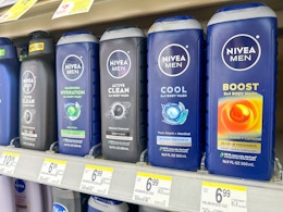 Nivea Men Body Wash: Buy 4 for $5 at Walgreens ($1.25 Each) card image