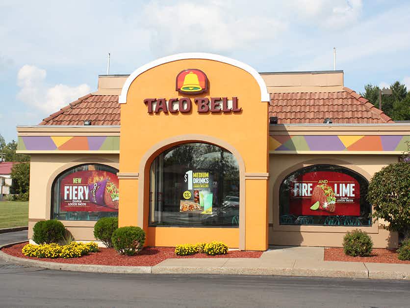 taco bell store front
