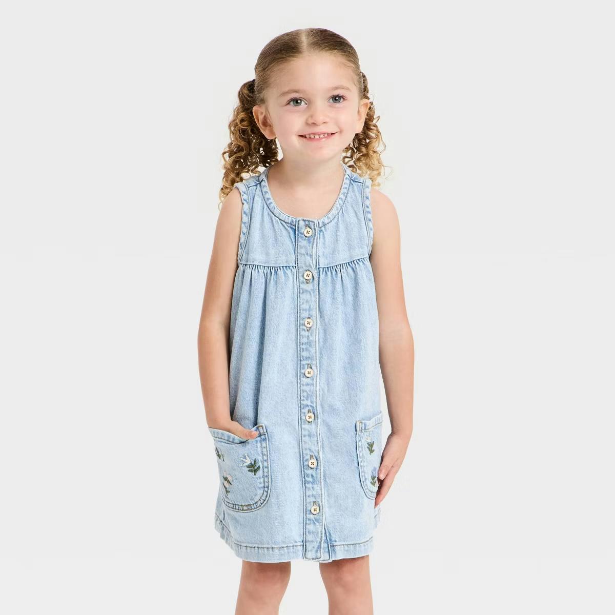 Cat & Jack Toddler Denim Dress