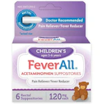 FeverAll Infant Suppositories