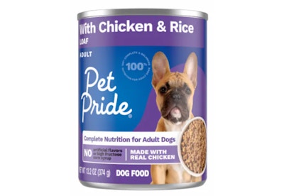 Pet Pride Dog Food Can