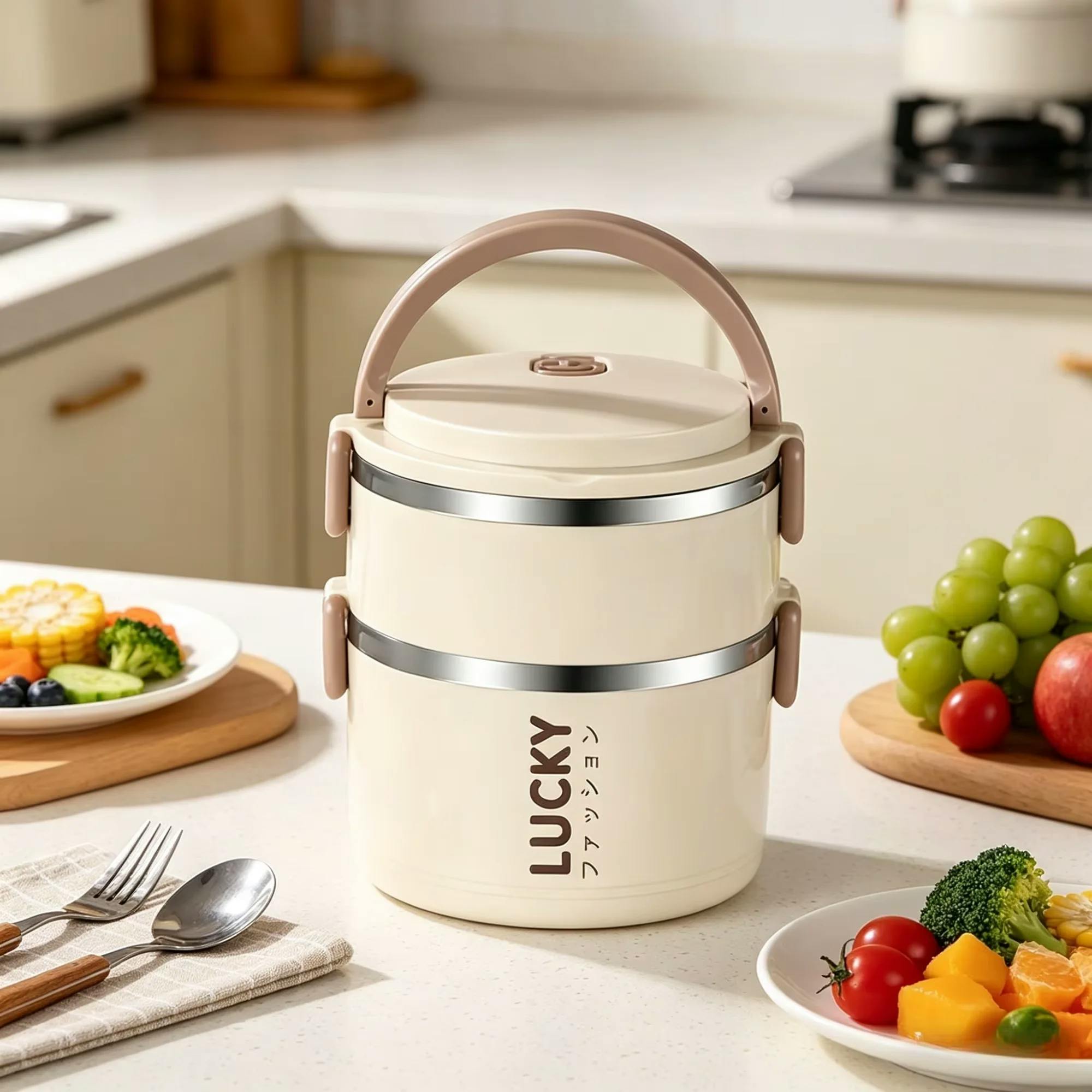 Portable Insulated Bento Box