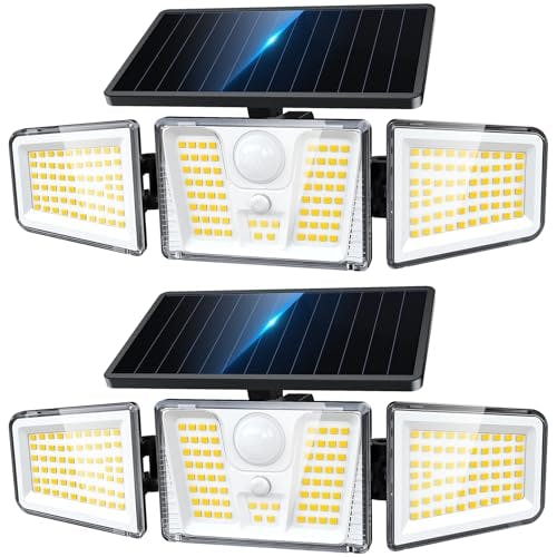 Solar Flood Lights 2-Pack