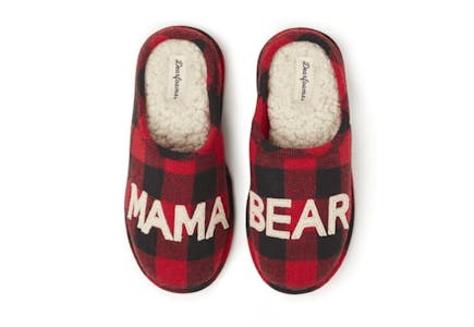 Dearfoams Women's Mama Bear Slippers