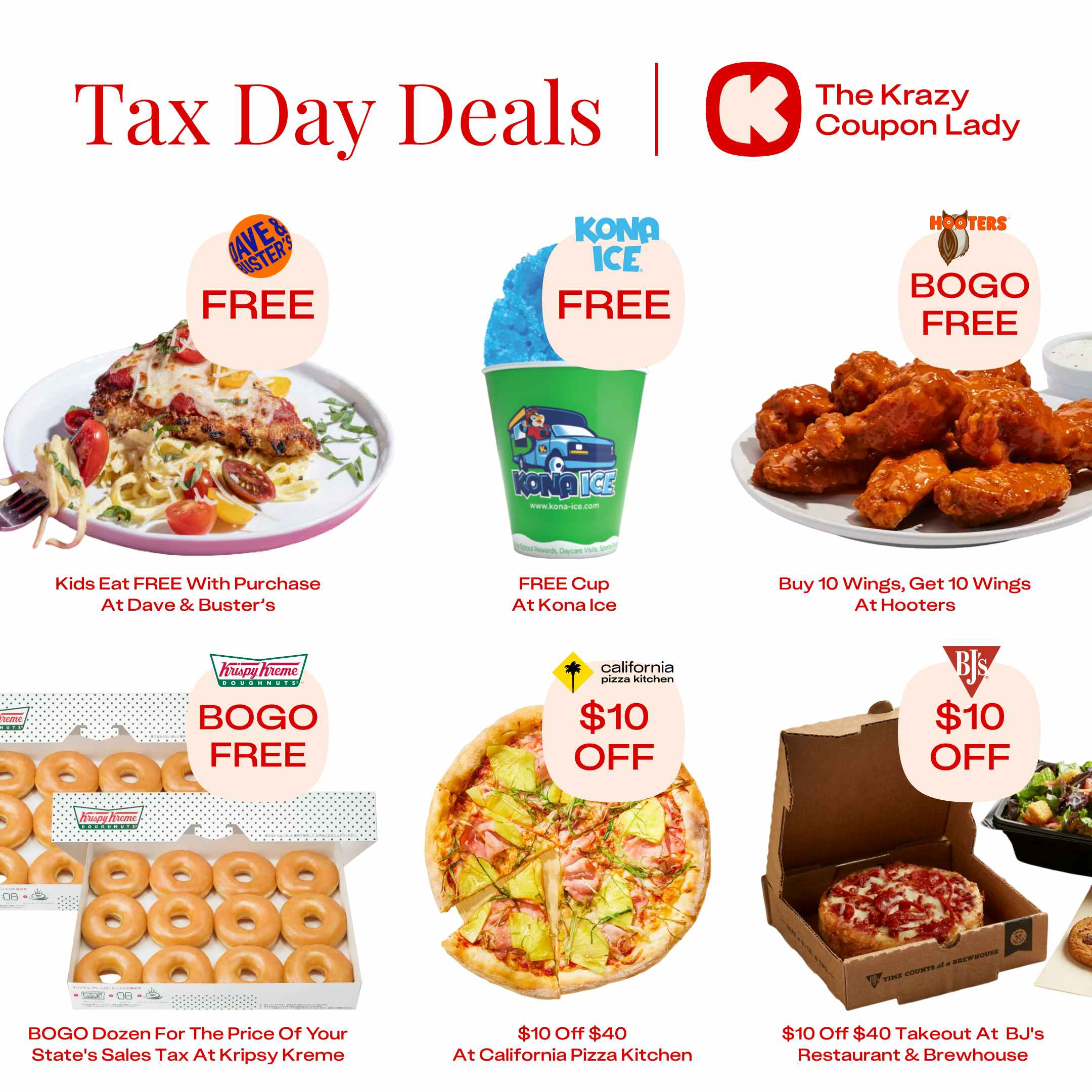 Tax Day Deals