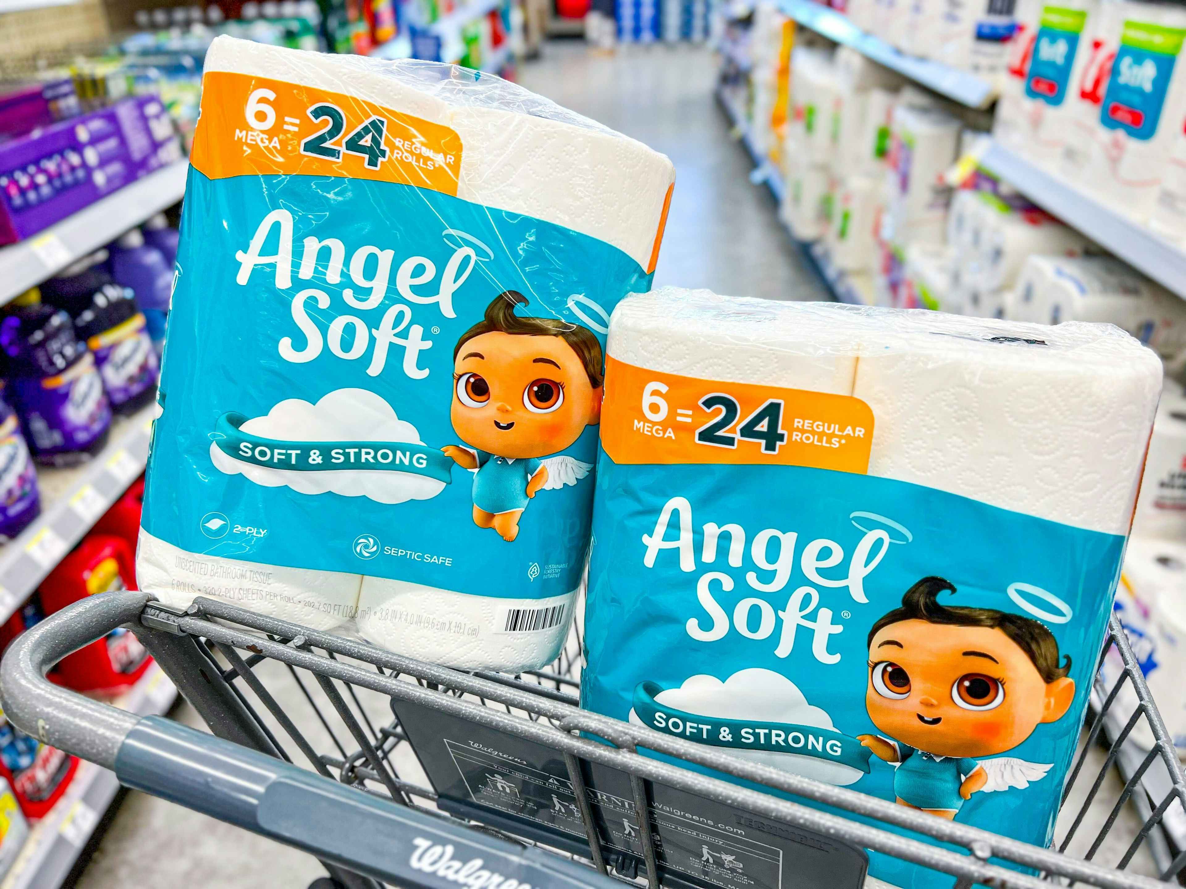 walgreens angel soft toilet paper711
