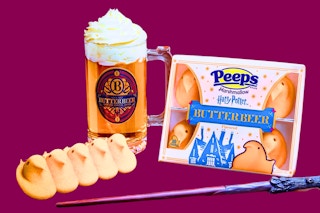 Harry Potter Peeps in the Butterbeer flavor