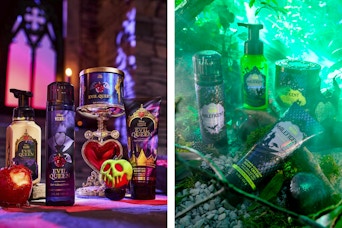 new evil queen and maleficent bath and body works products