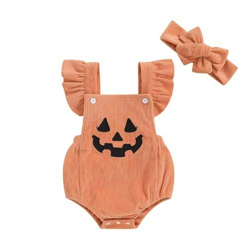 Baby Pumpkin Bubble Romper