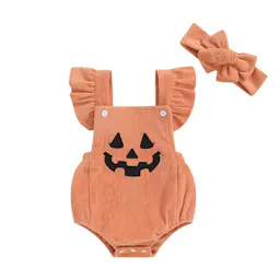 Baby Pumpkin Bubble Romper