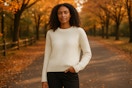 Walmart Time and Tru women's waffle sweater