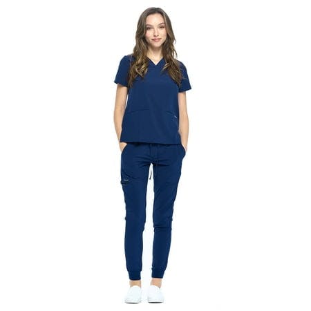 Adult 4-Way Stretch Scrub Set