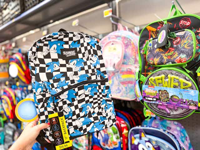 Score Backpack Deals at Walmart for All Ages — Prices Start at $4.98 card image
