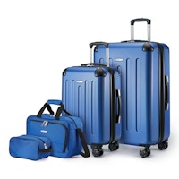 Amazon Basics 4-Piece Luggage Set
