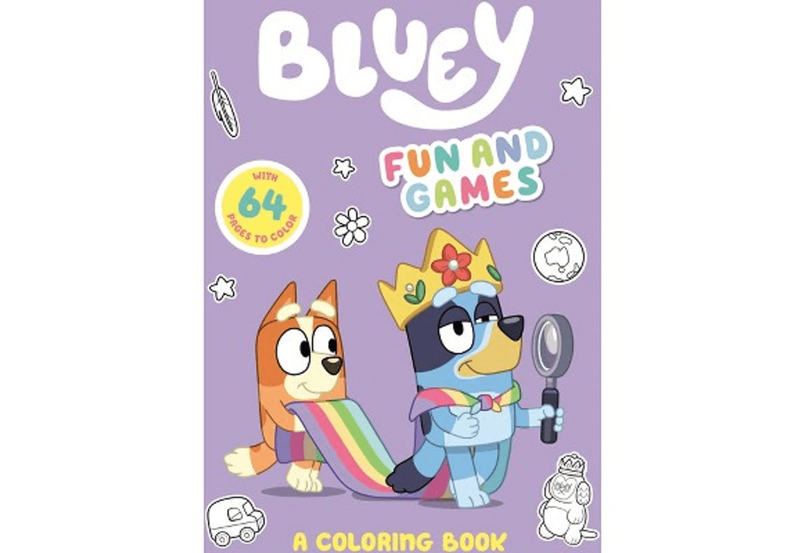 Bluey Coloring Book