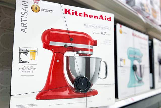 KitchenAid Stand Mixers on Sale, as Low as $201.87 at Target card image