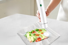Vacuum Sealer Set With Bags, Now $12 on Amazon  card image