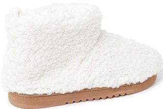 walmart dearfoams cozy comfort pile bootie muslin 2021 1635430130 1635430130