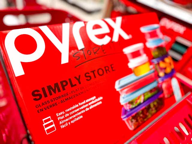 Pyrex Glass Storage Sets on Sale, as Low as $18.99 at Target card image