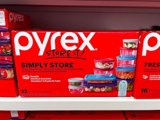 kohls Pyrex 22-Piece Glass Storage Set 7257