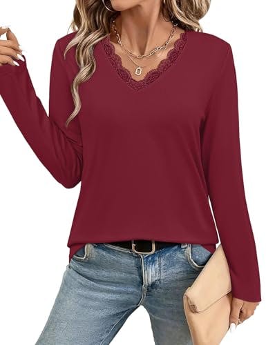 Women's Lace Long Sleeve Top