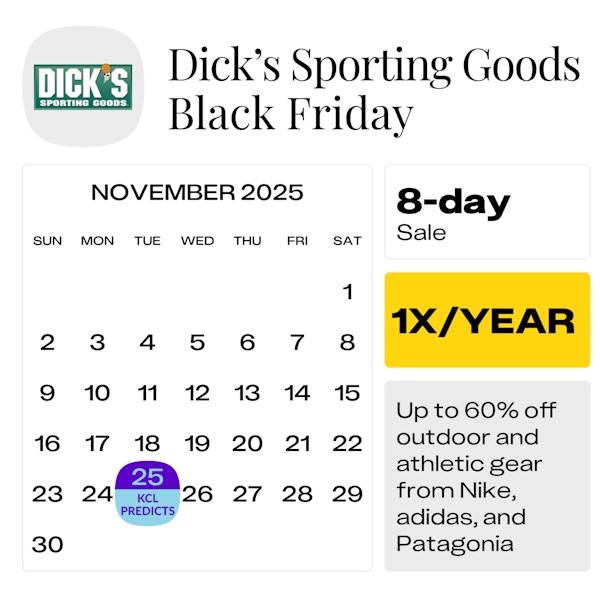 Dick’s Sporting Goods Black Friday — November 2025