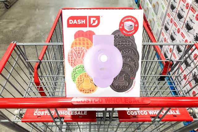 Dash Spring Multi-Plate Mini Waffle Maker, Only $24 at Costco (Reg. $30) card image