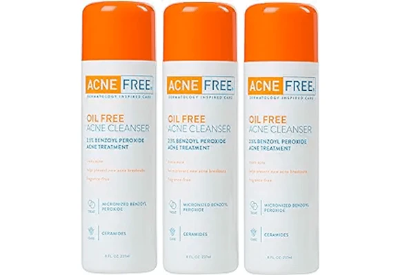 AcneFree Cleanser 3-Pack