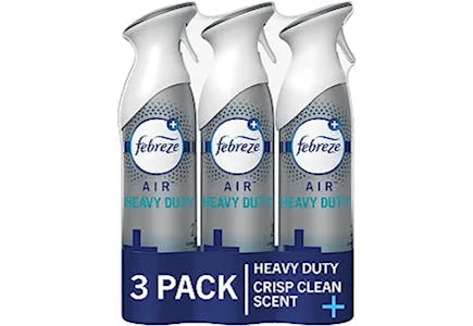 Febreze Air Freshener Spray 3-Pack