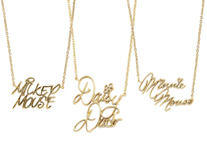 BaubleBar Disney Signature Necklace